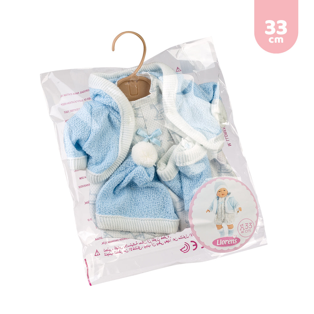 Vestido para muñecas lloronas de 33 cm