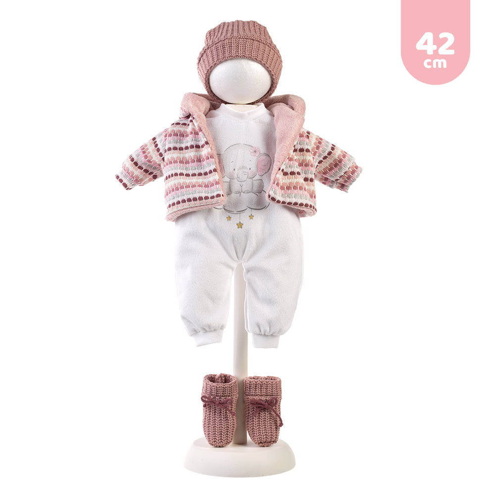 Vestido para muñecas lloronas de 42 cm